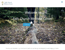 Tablet Screenshot of fallschurchwellness.com